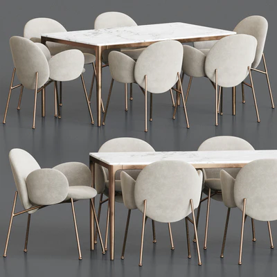 Ola Chair Canto Table Dining Set — Вид 1
