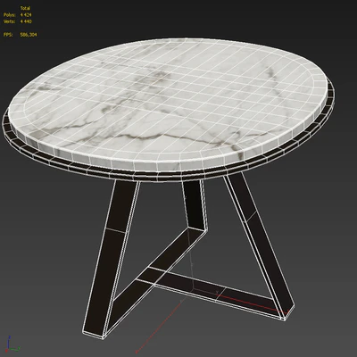 Set coffee table 003. BOOK ONE & TWO. Meridiani JUDD — Вид 3