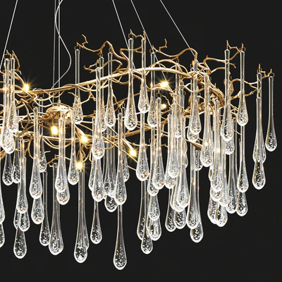 Serip Big AQUA Chandelier — Вид 4