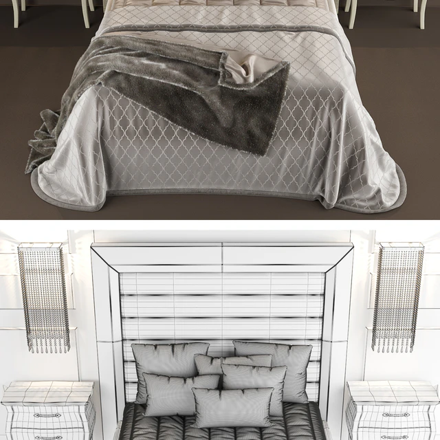 Кровать Adler DVhomecollection — Скачать