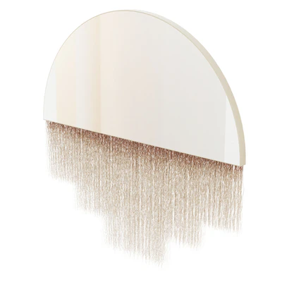 Boho Fringed Mirror — Вид 3