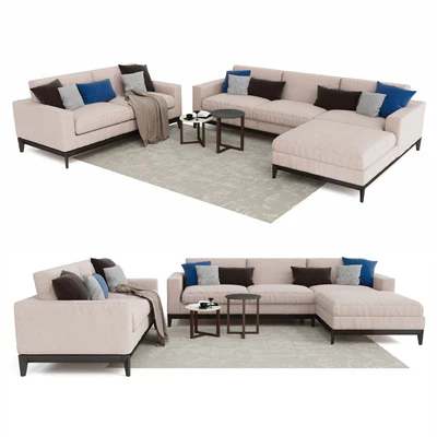 Sofa MisuraEmme Antibes — Ver 1