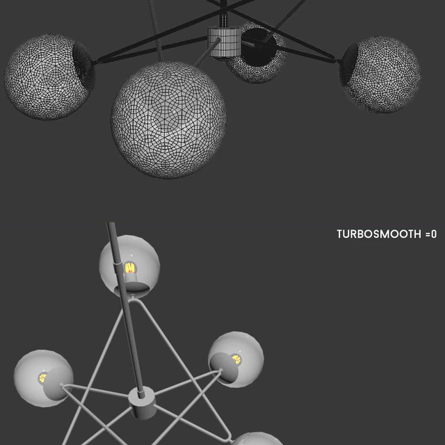 Люстра Turenne Large Dynamic Chandelier   1 — Скачать