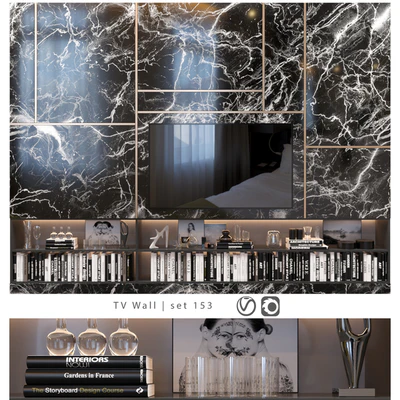 TV Wall | set 153 — Ver 1