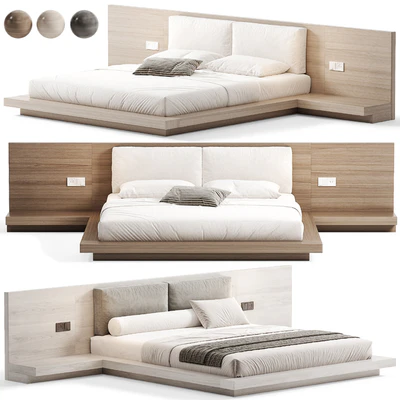 Double bed By elmalekfurniture, Double bed — Ver 6