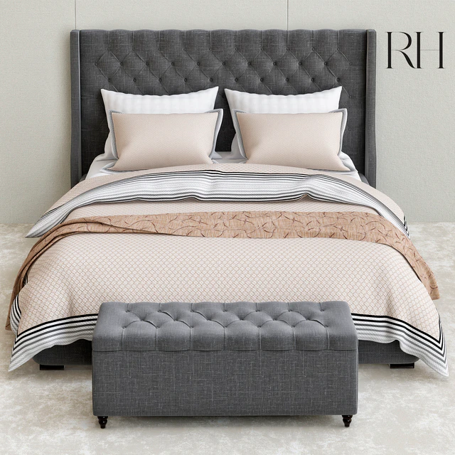 Restoration hardware gray bedroom — Descargar
