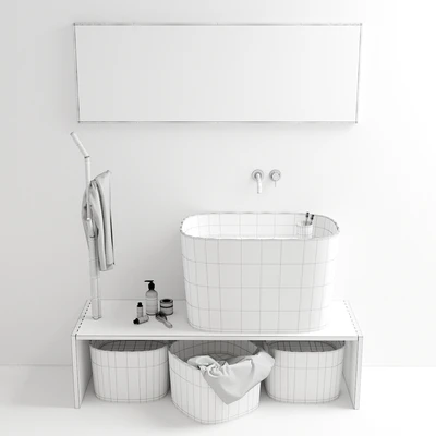 Washbasin Rexa Design Fonte — Ver 2