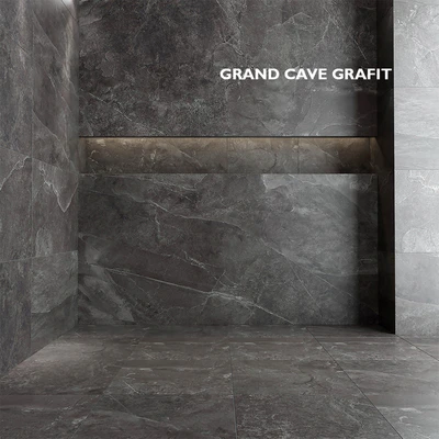 Tubadzin Monolith Grand Cave Graphite — Ver 1