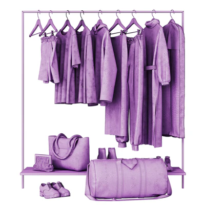 Clothes for dressing room / store 005 — View 5