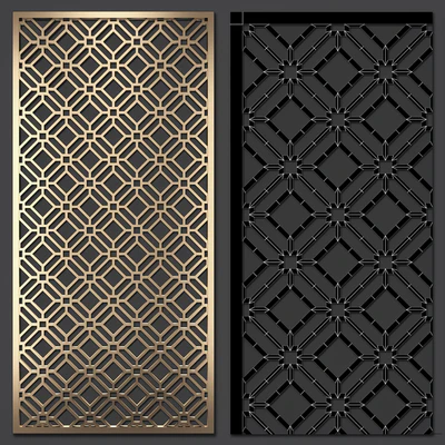 Decorative partition — Ver 3