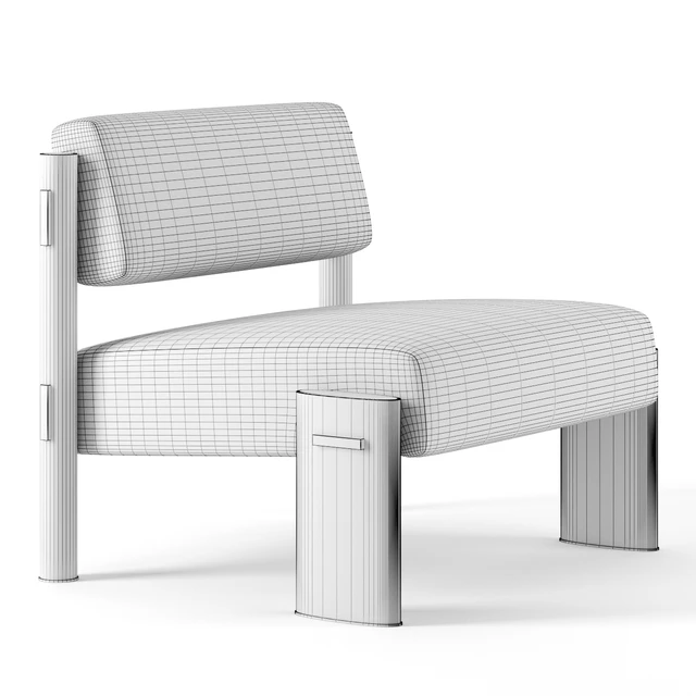 Nichols lounge chair by McGuire furniture — Descargar
