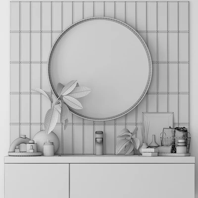 Decorative set for the bathroom — Ver 4