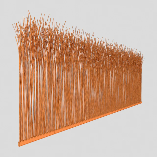 Screen long branch thin decor n5 / Long screen of thin branches No. 5 — Descargar