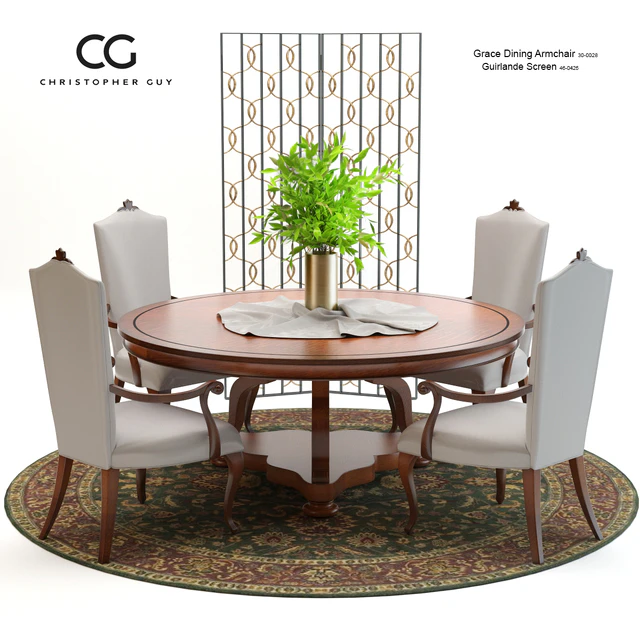 Christopher Guy Grace Dining Set — Скачать