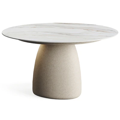 Poliform MONOLITH 2023.2 Circle One Table — Ver 7