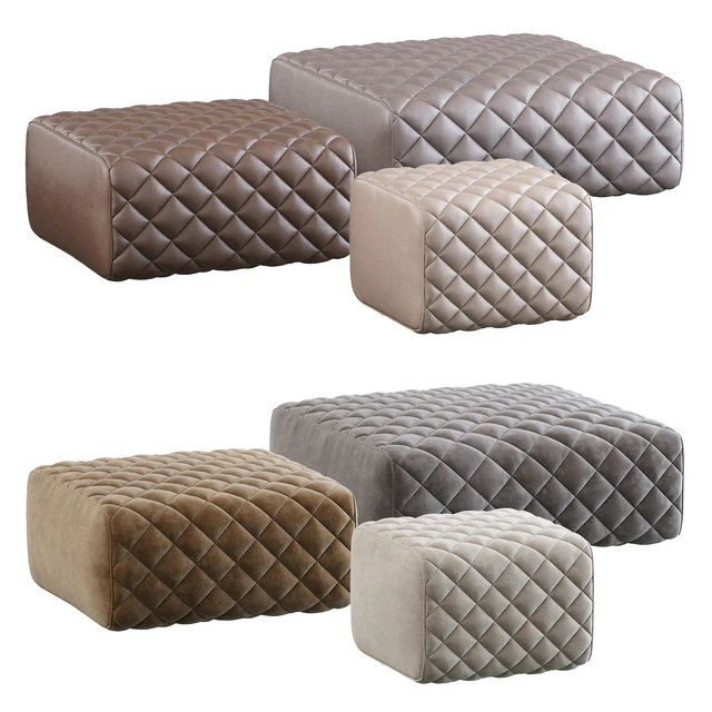 ASHLEY Pouf by Minotti — Download