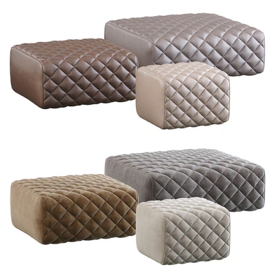 ASHLEY Pouf by Minotti — View 5