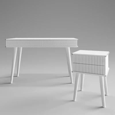 Consol VIVA & pedestal VIVA STAND DUO by LULU Space — Ver 3