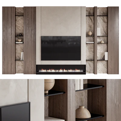 TV wall 02 — Ver 1