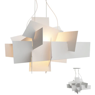 Collection white chandeliers — Ver 5