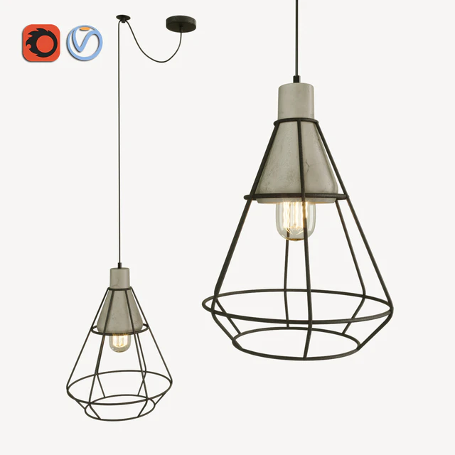 Pendant lamp Gosford T436-PL-01-GR — Descargar