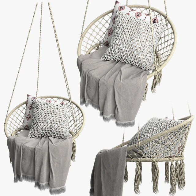 BUTLERS PARADISE NOW "Hammock chair with fringes" — Descargar
