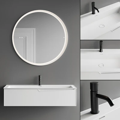 Fiora Frame Vanity Unit Set 1 — Ver 1