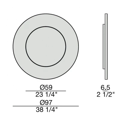 Porada Forvanity Round Mirror — Ver 3