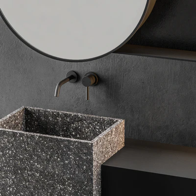 MODERN - Gray Bathroom 02 — Ver 4