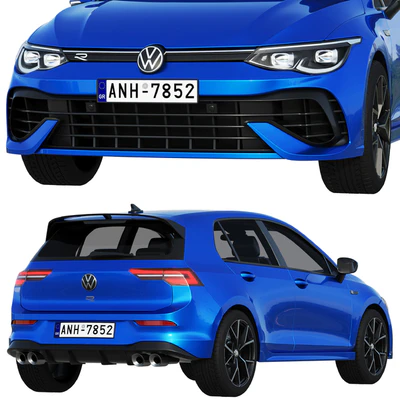 Volkswagen Golf 8 R 2022 — Вид 5