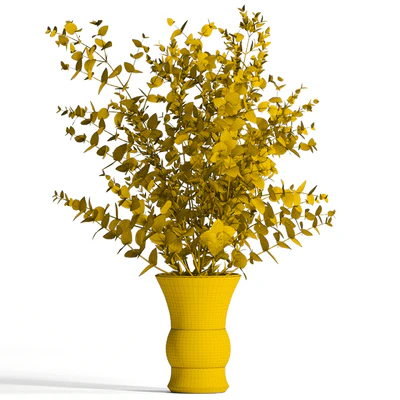 Bouquet of 2 types of eucalyptus — Ver 2
