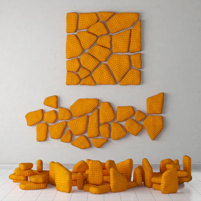 Stone panel chip collection — Вид 2