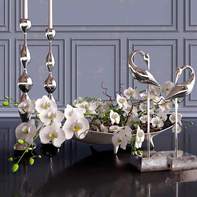 Decorative set. Orchid — Descargar