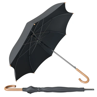 Black Classic Umbrella — Ver 1