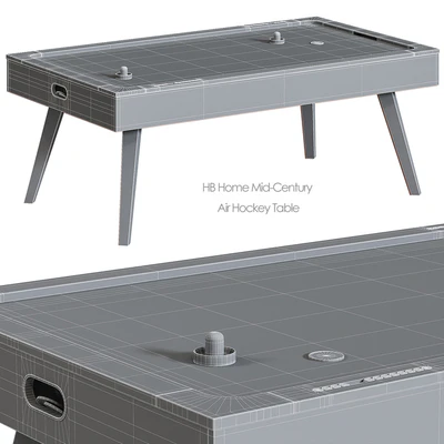 HB Home Mid-Century Air Hockey Table West Elm — Вид 4