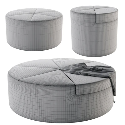 Flou Moon Pouf — Вид 2