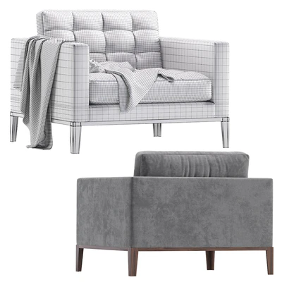 DAVIS Armchair Cazarina Interiors/Кресло ДЕЙВИС — Ver 7