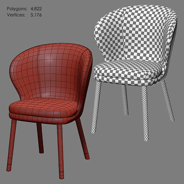 Heritage Chair with Armrests — Скачать