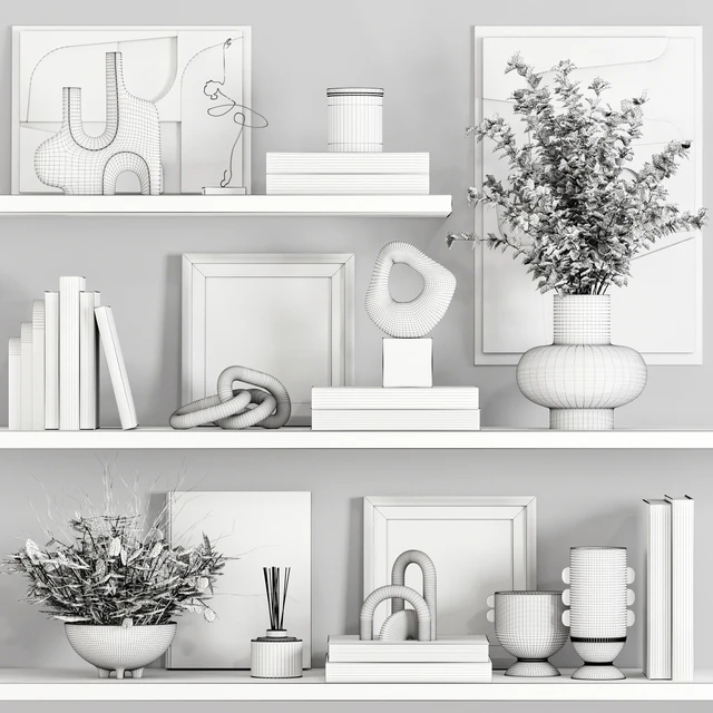 decorative set Vol015 (with eucalyptus) — Descargar