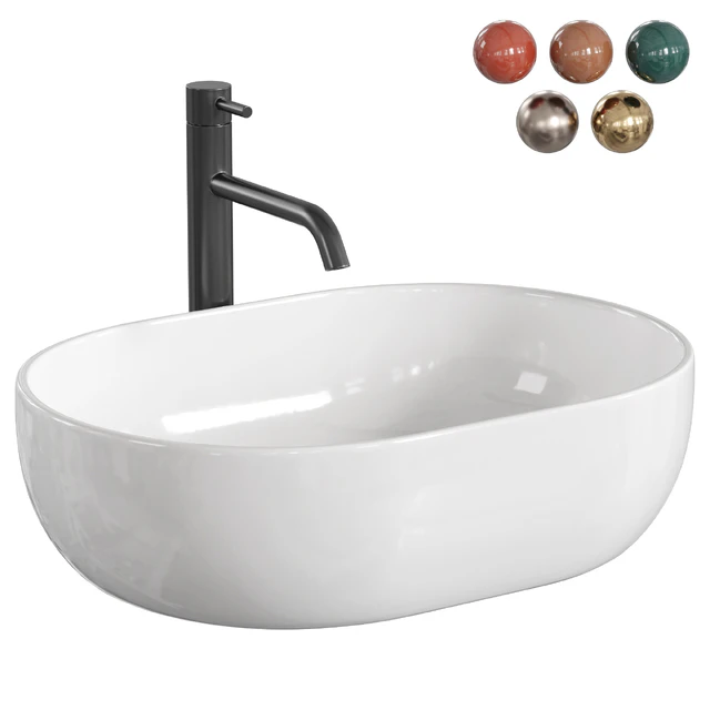 Countertop Basin Rea Amelia 48 — Descargar