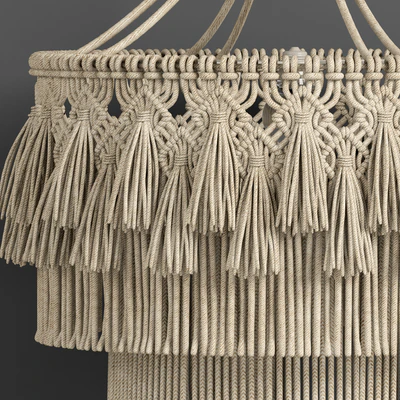 macrame chandelier 02 — Вид 5
