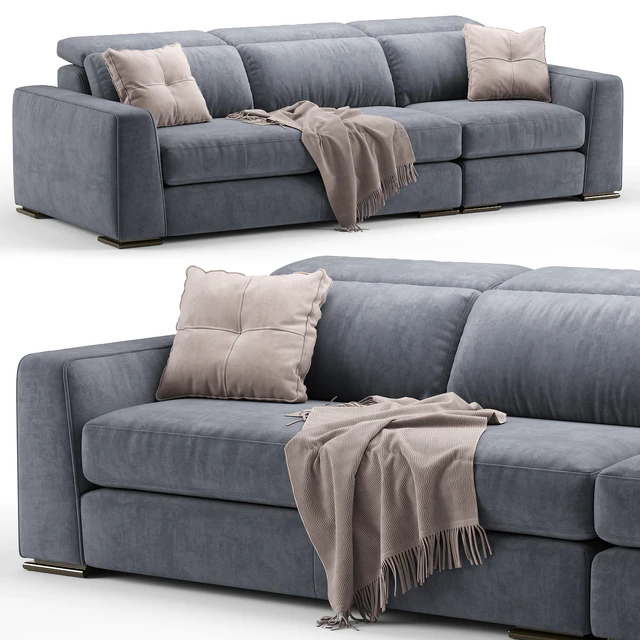 Cast contemporary modular sofa - Calligaris — Скачать