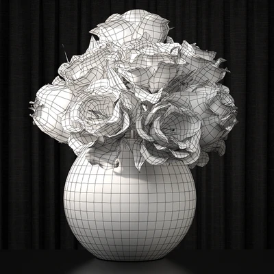 Lisianthus centerpiece — Ver 3