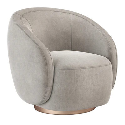 Kelly Wearstler Wetherly Swivel Chair — Вид 1