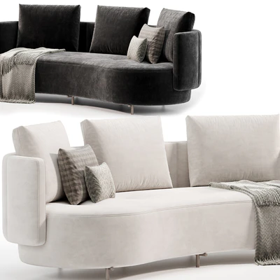 TORII BOLD Curved Sofa by Minotti — Ver 4
