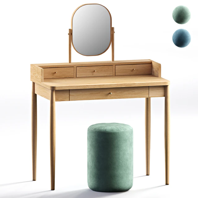 Lussan dressing table and Luxore ottoman LA REDOUTE INTERIEURS — Descargar
