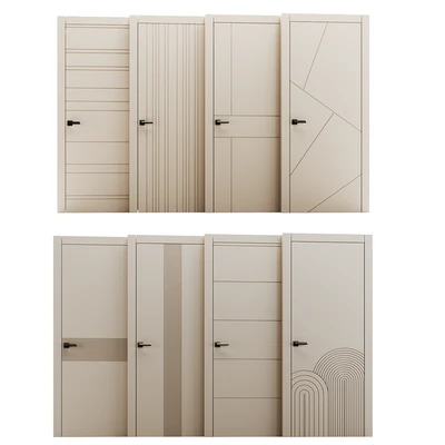 Set of interior doors LINEA. — Ver 5