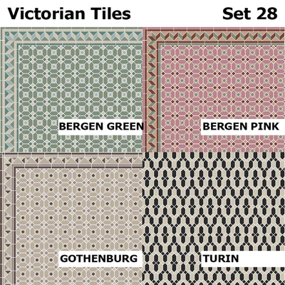 Topcer Victorian Tiles Set 28 — Ver 1