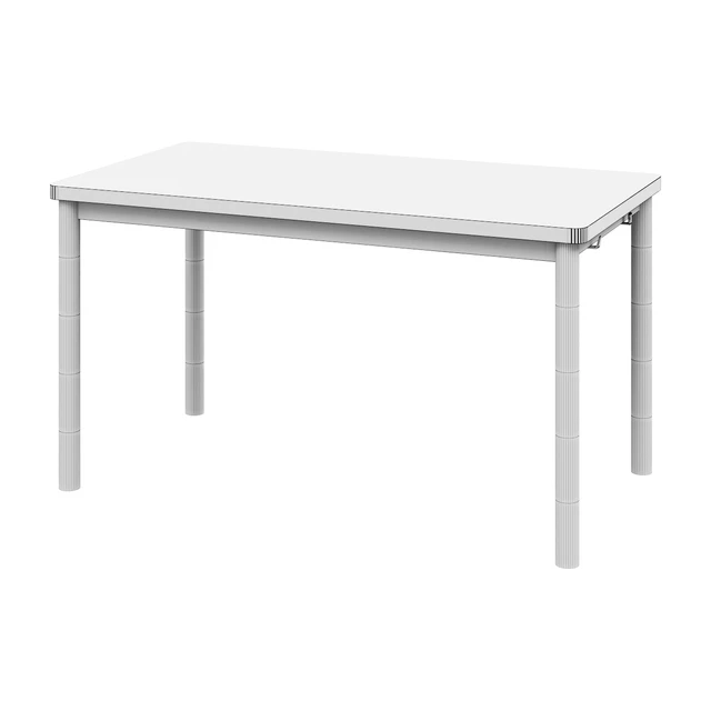 Desk TOMMARYD Table, oak veneer, bleached/white130x70 cm — Descargar