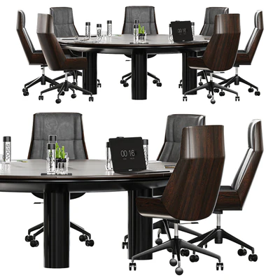 circle meeting table — Вид 4